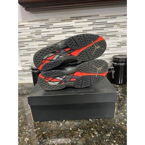 Air Jordan 8 Retro "TF Undefeated" (Size: 14, Color: Sequoia/Black/Orange) - Picture 8 of 16